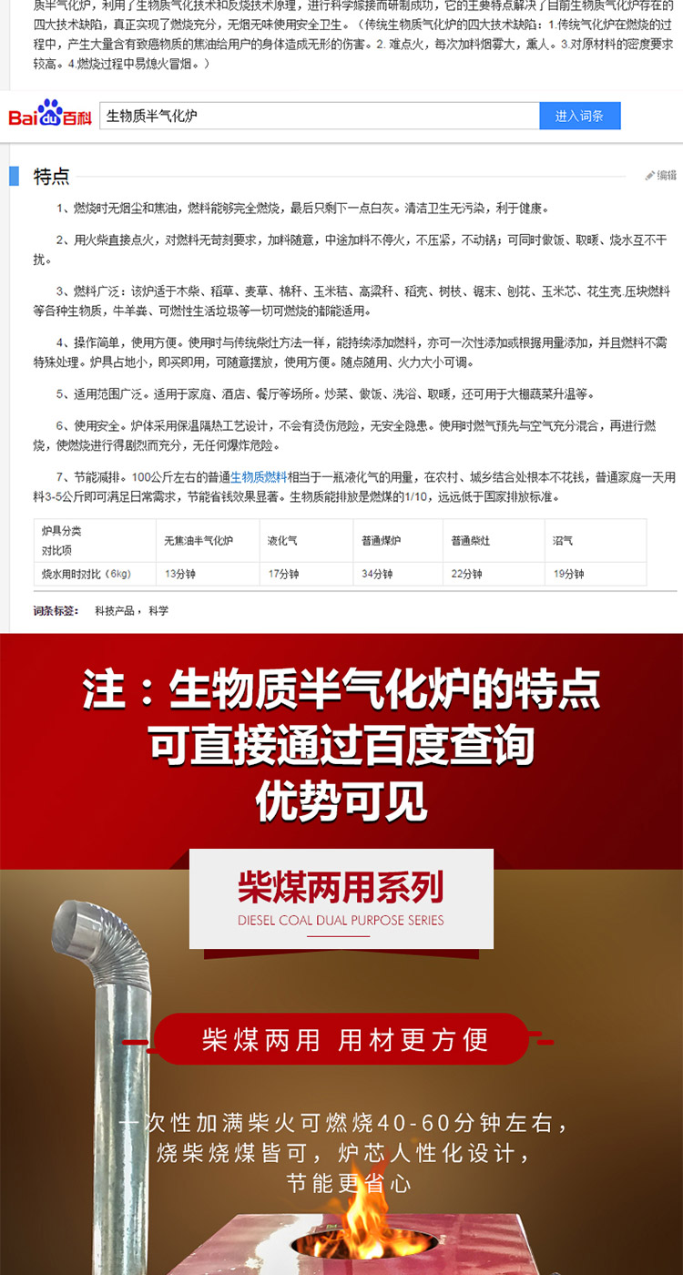 多功能柴煤兩用柴火爐-0.7米正方形中號生物質爐【爐具】-焱森爐業